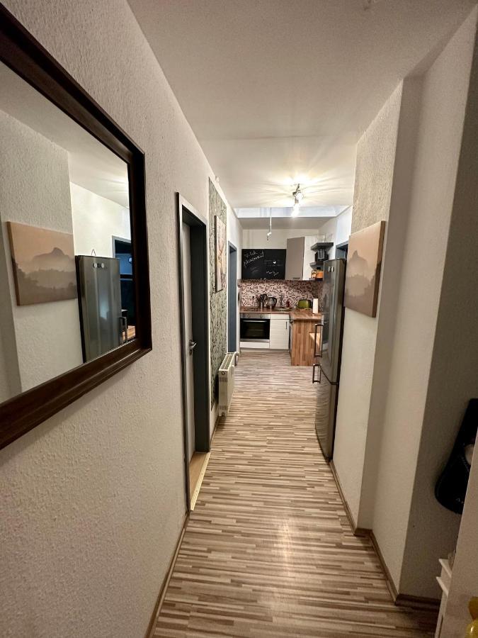Apartment Zum Gruenen Hirsch Inkl. Parkplatz Erfurt Exterior foto